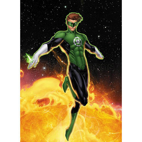 Green Lantern T-shirts Iron On Transfers N4519 - Click Image to Close